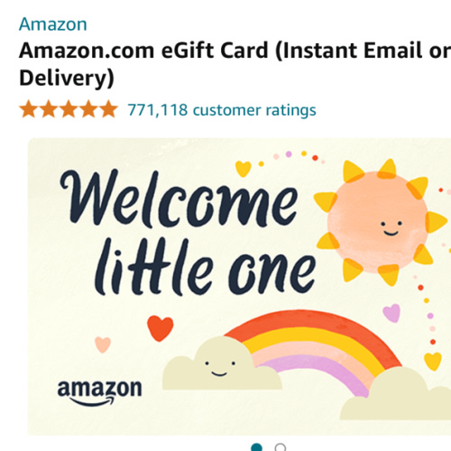 Amazon.com: Amazon eGift Card - Welcome Rainbow: Gift Cards