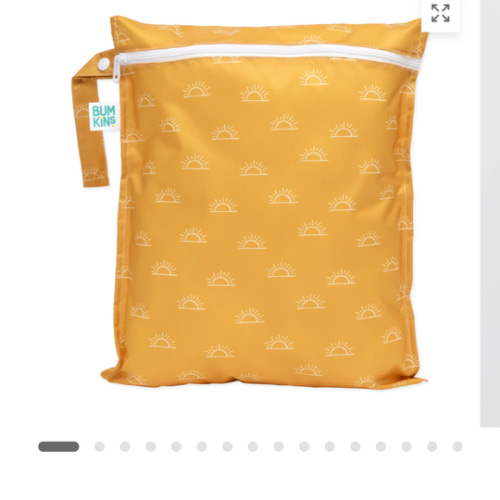 Reusable Sunshine Waterproof Wet Bag for Swim, Diapering | Bumkins