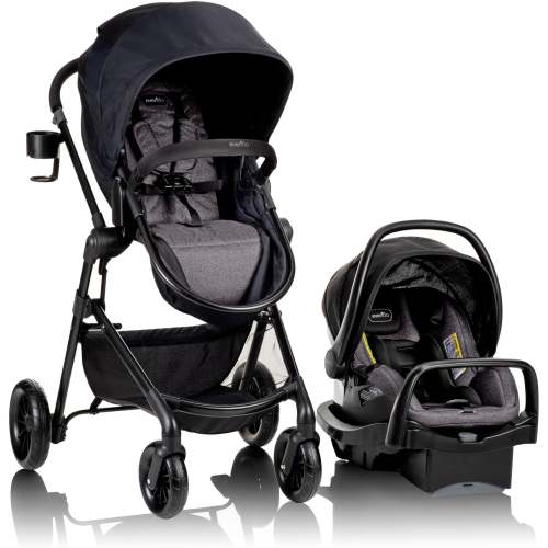Modular Travel System with LiteMax Infant Car Seat - Casual Gray