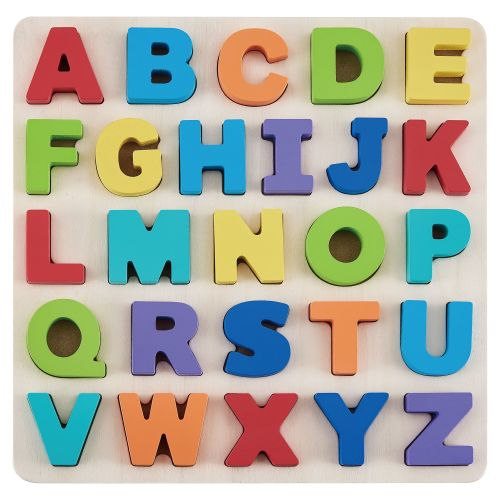 Spark. Create. Imagine Alphabet Puzzle Wooden Puzzle for Ages 18 Months to 70 Months