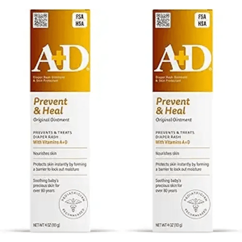 A+D Original Diaper Rash Ointment (Pack of 2)