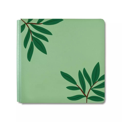 12x12 Garden Green Shimmer NSD 2025 Album Cover - Creative Memories