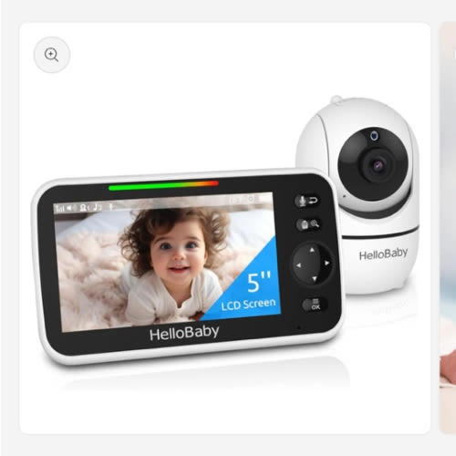 HelloBaby HB6550Pro Video Baby Monitor