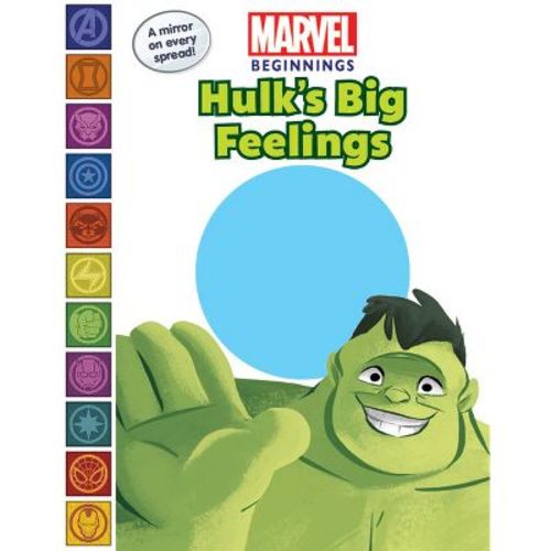 Marvel Beginnings: Hulk's Big Feelings - by Steve Behling (Board Book)