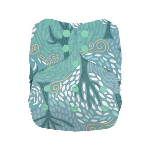 Thirsties Natural One-Size All-in-One Diaper - Snaps