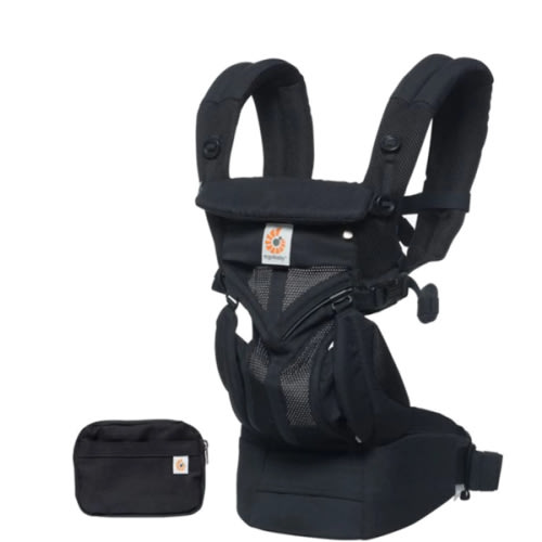 Porte-bébé Omni 360 Cool Air Mesh - Onyx Noir Ergobaby - Clément