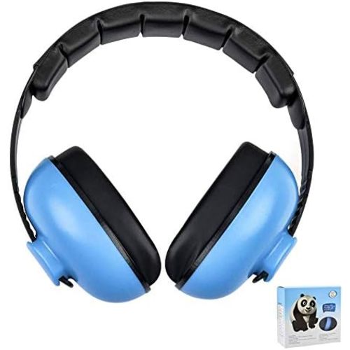 Solar-Power Baby Noise Cancelling Headphones, Ear Protection Earmuffs for 0-3 Years Kids