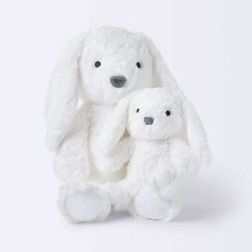 Bunny Plush Animal With Mini Plush Bunny Stuffed Animal Toy - 2pc - Cloud Island™