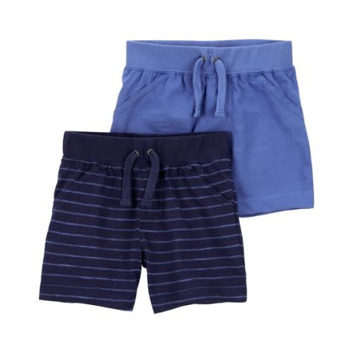 Baby 2-Pack Cotton Pull-On Shorts