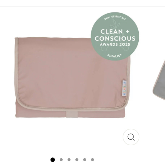 All4Ella Recycled changing wallet - Pink
