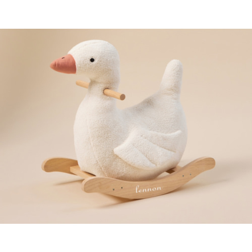 Duckling Plush Nursery Rocker