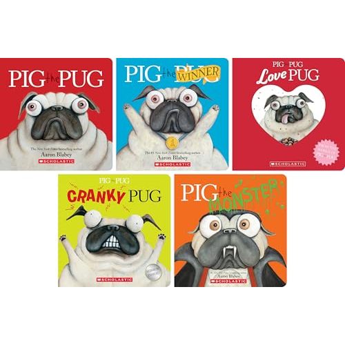 Pig the Pug Board Books Set (5 Books)