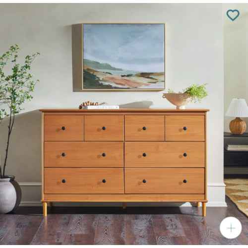 Spencer Solid Wood Transitional Dresser