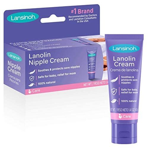 Lansinoh Lanolin Nipple Cream for Breastfeeding, 1.41 Ounces