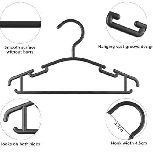 GoodtoU Kids Hangers 80 Pack Baby Hangers