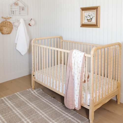 COTTON MUSLIN CRIB SHEETS