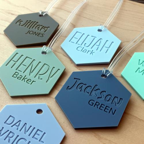 Backpack Tags Personalized, Luggage Tag, Bag Tags, Name Tags For Backpacks, Personalized ID Tags, Custom Luggage Tag, Travel Accessories