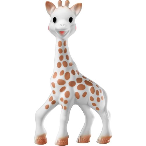 Sophie la girafe | Handcrafted for 60 Years in France | Natural Rubber | Designed for Teething Babies | Awaken All 5 Senses | Easy to Clean (616324) | Toy Only