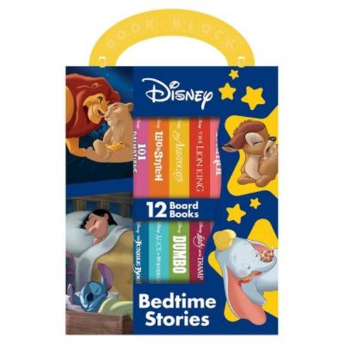 Disney Bedtime Stories - My First Library 12 Book Set (board Book)