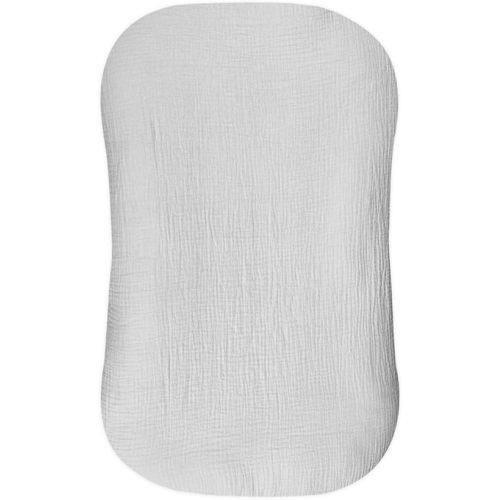 Muslin Baby Lounger Cover (light grey)