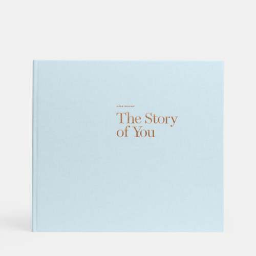 Baby Book in Color Mist Blue