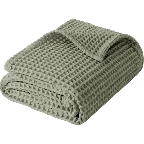 Amazon.com: Konssy Waffle Baby Blanket for Boys and Girls, Soft & Breathable Crib Blankets, Neutral Color, Ideal for Toddlers, Infants (41" x 37") : Baby