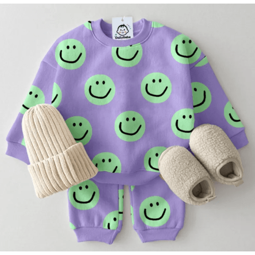 Baby Toddler Smiley 2-Piece Set