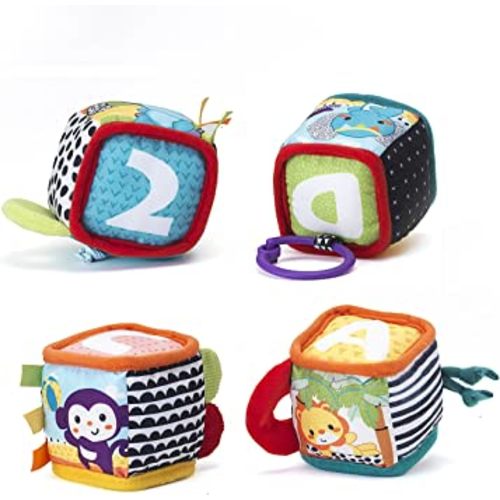 Infantino Discover and Play Soft Blocks Development Toy