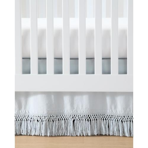 Macramé Crib Skirt