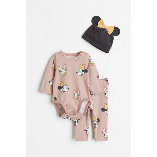 3-PIECE PRINTED JERSEY SET