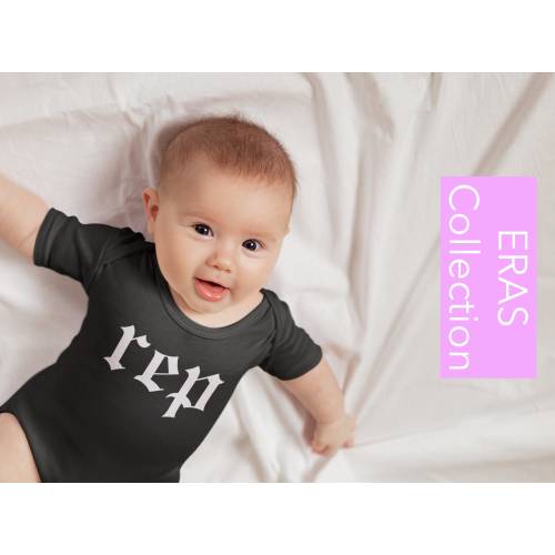 REP Infant One-Piece Romper, Baby Gift, Baby Bodysuit, Eras Toddler T-shirt, Gift For Kids, Trendy Shirts, Music Lover Gift, Pop Music Merch
