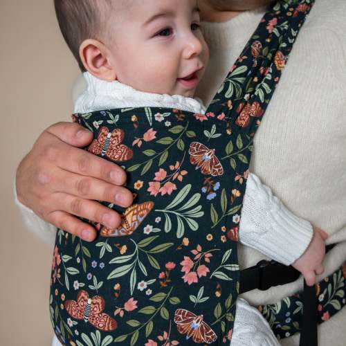 Night Garden Sprout Newborn Carrier | Sophisticated Everyday Fit | hope&plum