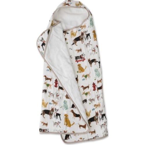 Cotton Muslin & Terry Hooded Towel