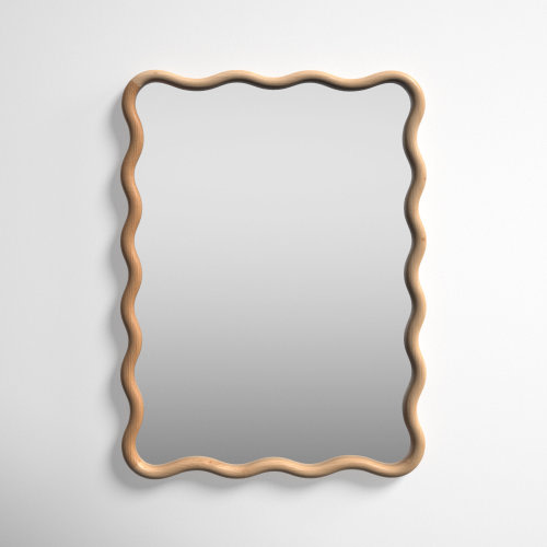 Liviana Wood Novelty Wall Mirror