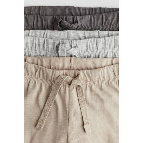 3-PACK COTTON JERSEY JOGGERS