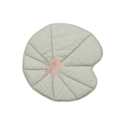 BABY PLAY MAT WATER LILY OLIVE
