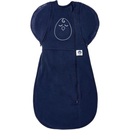 Nested Bean Zen One Air 6-in-1 Adaptable Baby Sleep Sack – Comfort & Safety for Natural Sleep, Preferred Arm Position Reduces Startle Reflex, Better Sleep for Baby, SM (13-18.5 lbs.) Night Sky