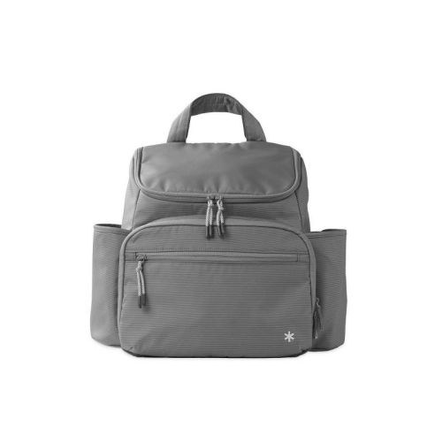 Skip Hop Forma Next Diaper Backpack - Gray: Fits 15-Inch Laptop, Water Repellent, Lightweight