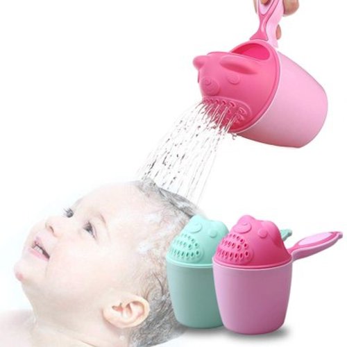 Baby Kids Shampoo Rinser Baby Rinse Cup Baby Bath Rinser Wash Hair Cup by Protecting Infant Eyes
