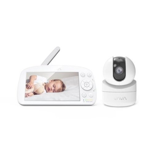 VAVA 5.5" 720P HD Video Baby Monitor with Night Vision, Zoom/Pan/Tilt, and 2-Way Audio, New