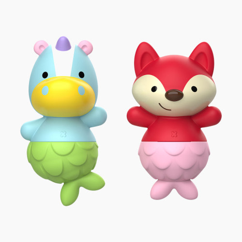 Skip Hop ZOO Mix & Match Bath Flippers - Unicorn/Fox