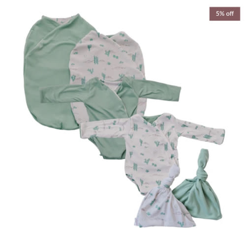 LONG SLEEVE NEWBORN ESSENTIALS BUNDLE