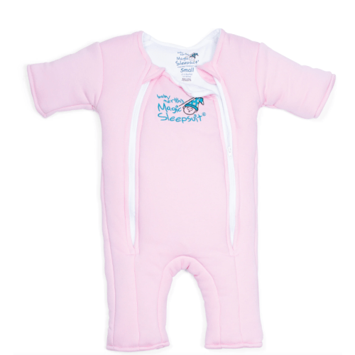 Pink Baby Merlin’s Magic Sleepsuit – Cozy 100% Cotton Baby Sleepwear