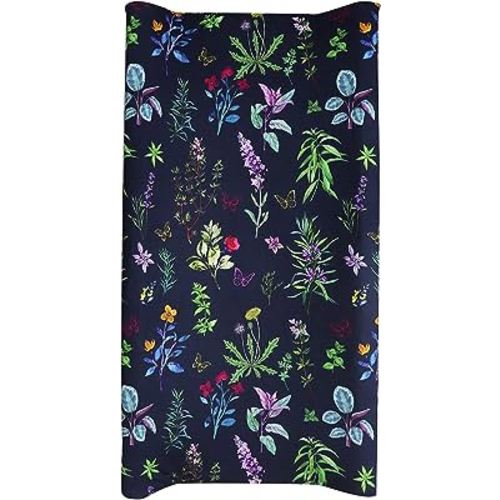 Baby Diaper Changing Pad Cover Cradle Mattress Sheets, Infant Stretchy Fabric Changing Table Cover Changing Mat Cover Baby Nursery Diaper Changing Pad Sheets (Wildflower)