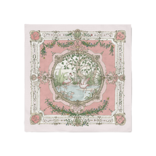Carré - Tapestry Pink on Pink