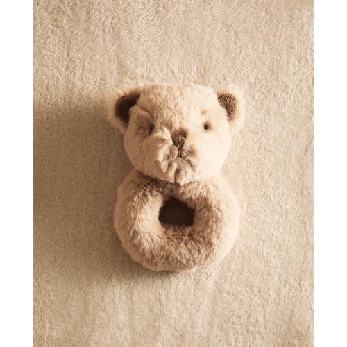 CHILDREN’S BEAR SOFT PLUSH TOY RATTLE | Zara Home United States of America