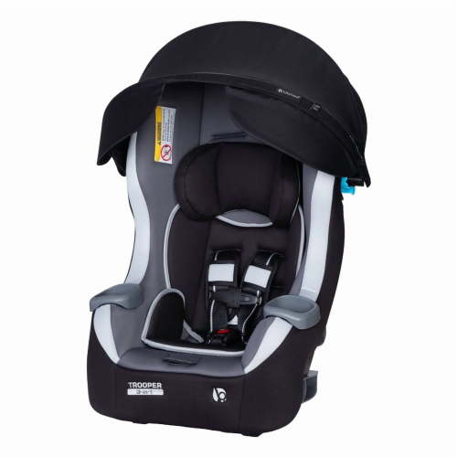 Baby Trend Trooper PLUS 3-in-1 Convertible Car Seat with Canopy for Sun Protection - Dash Twilight