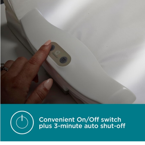 Contours GlowFlex Soft Glow Light - Easily attaches to Most Baby Diaper Changing Pads (Sold Separately), 3 Brightness Settings with Timer, 3 Minute Auto Shut Off Feature