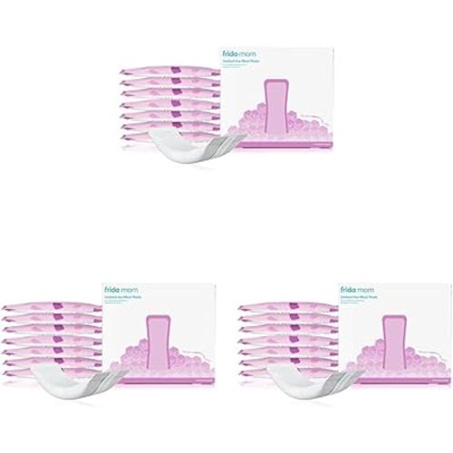 Frida Mom 2-in-1 Postpartum Pads, Absorbent Perineal Ice Maxi Pads, Instant Cold Therapy Packs and Maternity Pad in One (Pack of 3)
