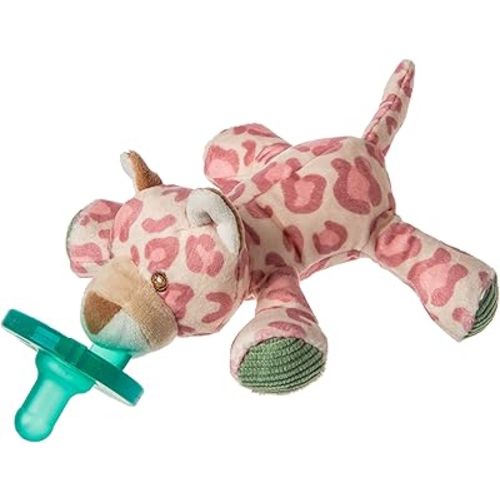 Mary Meyer WubbaNub Infant Pacifier, 6-Inches, Little But Fierce Leopard
